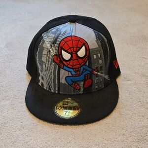 tokidoki Spider-Man Black Gray Red Blue Snapback Hat
